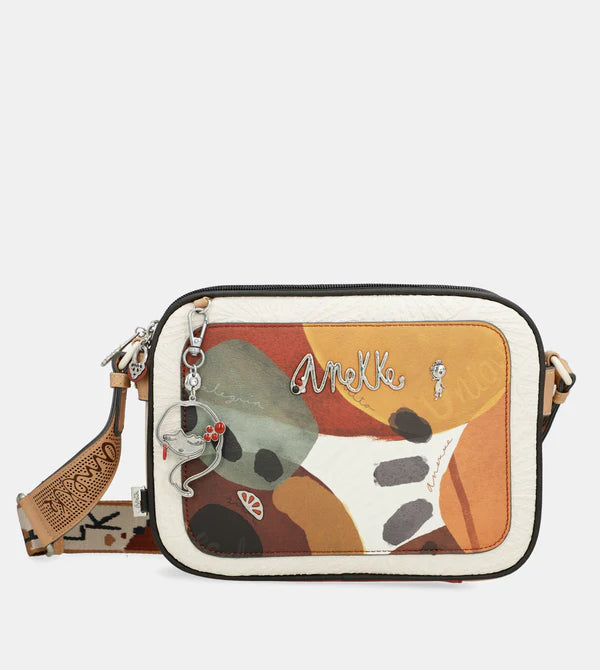 BORSA A TRACOLLA ANEKKE CON TRE SCOMPARTI