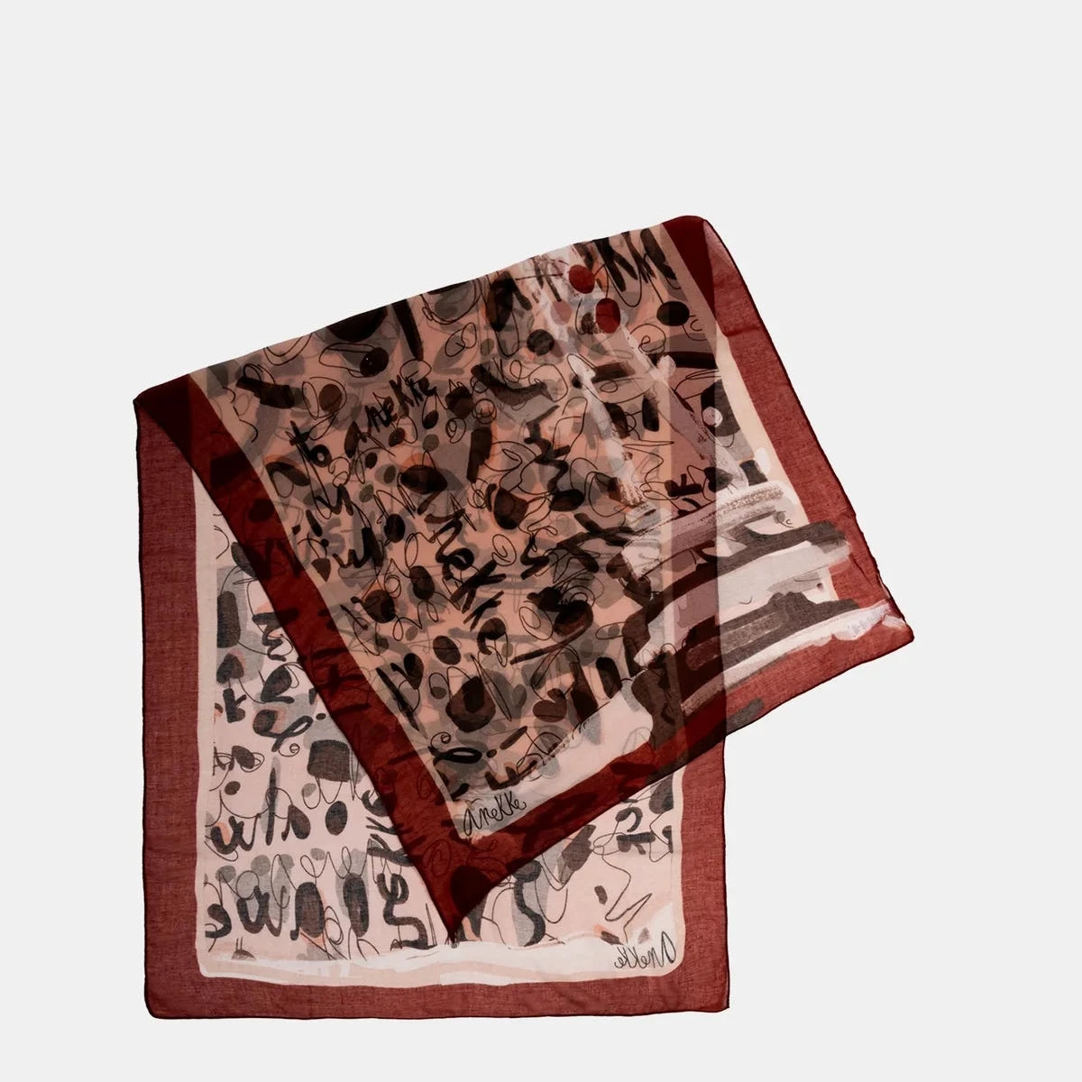 Foulard fantasia mademoiselle Anekke