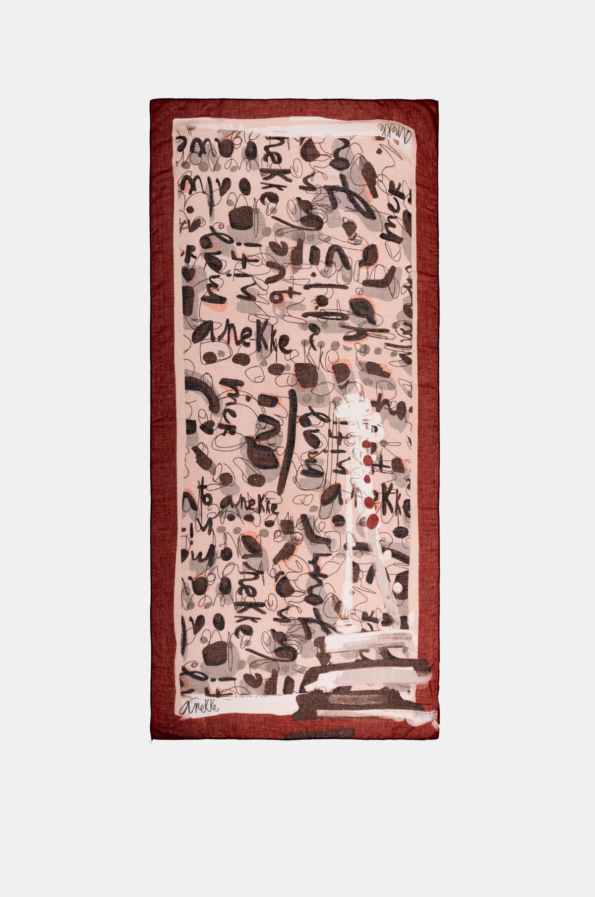 Foulard fantasia mademoiselle Anekke