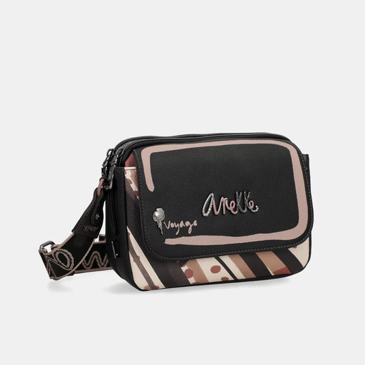 Borsa a tracolla con patta Anekke
