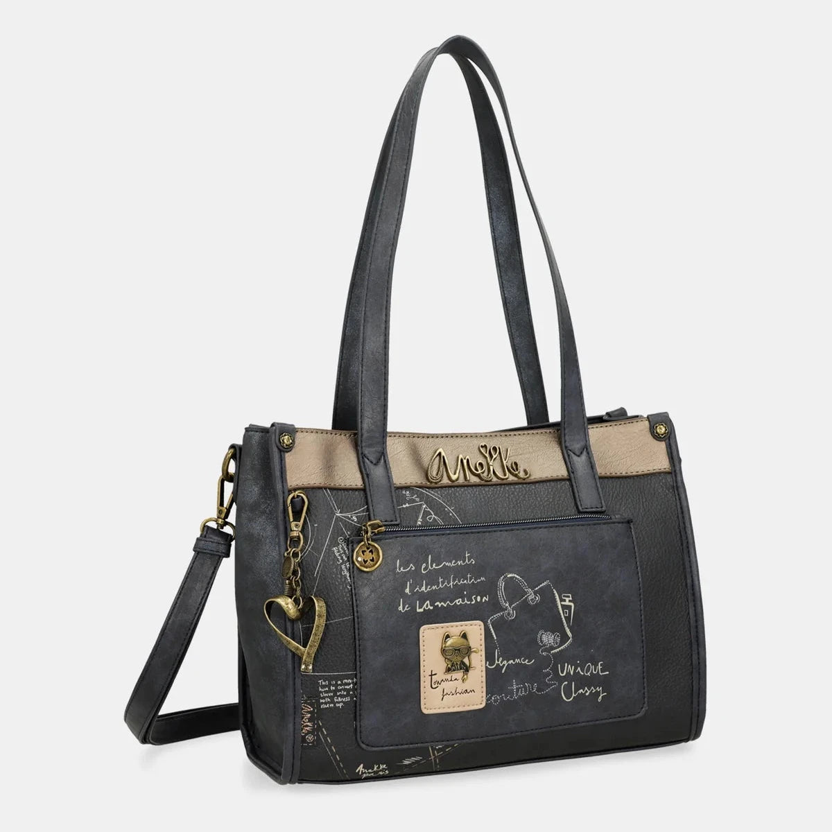 Borsa a spalla con tracolla Anekke