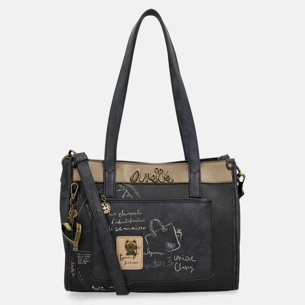 Borsa a spalla con tracolla Anekke