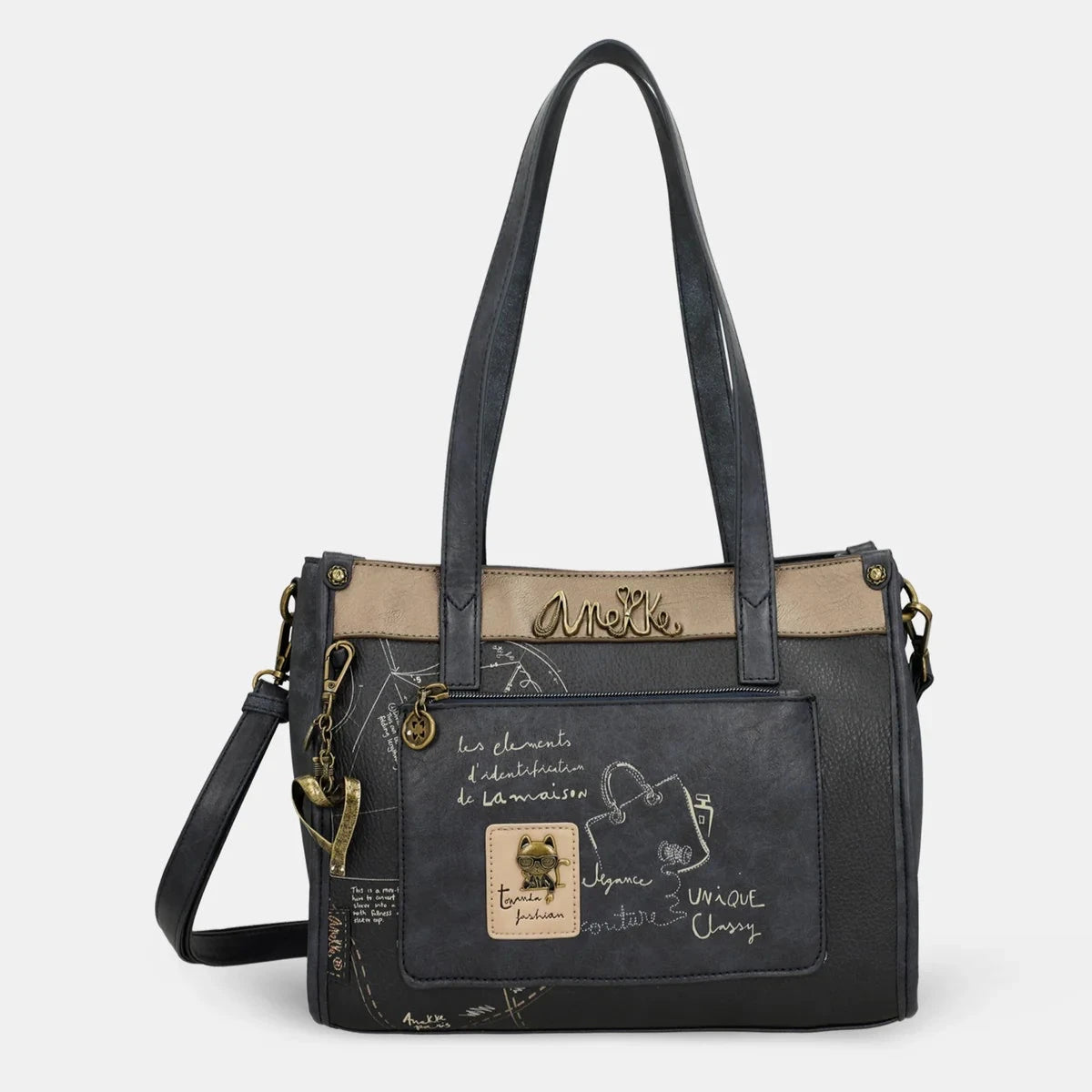 Borsa a spalla con tracolla Anekke