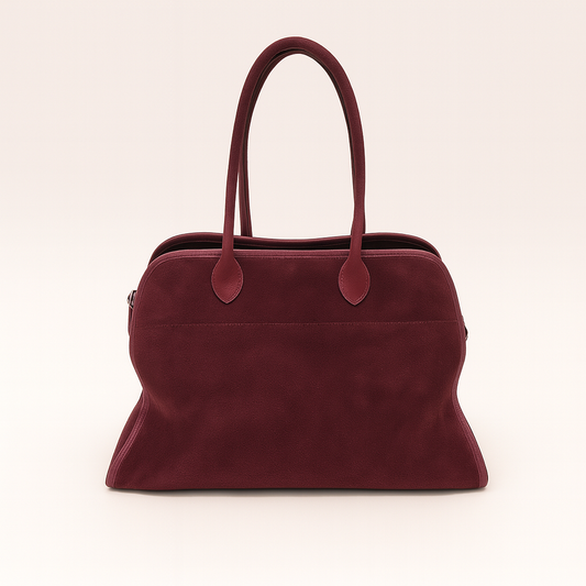 Borsa grande in suede