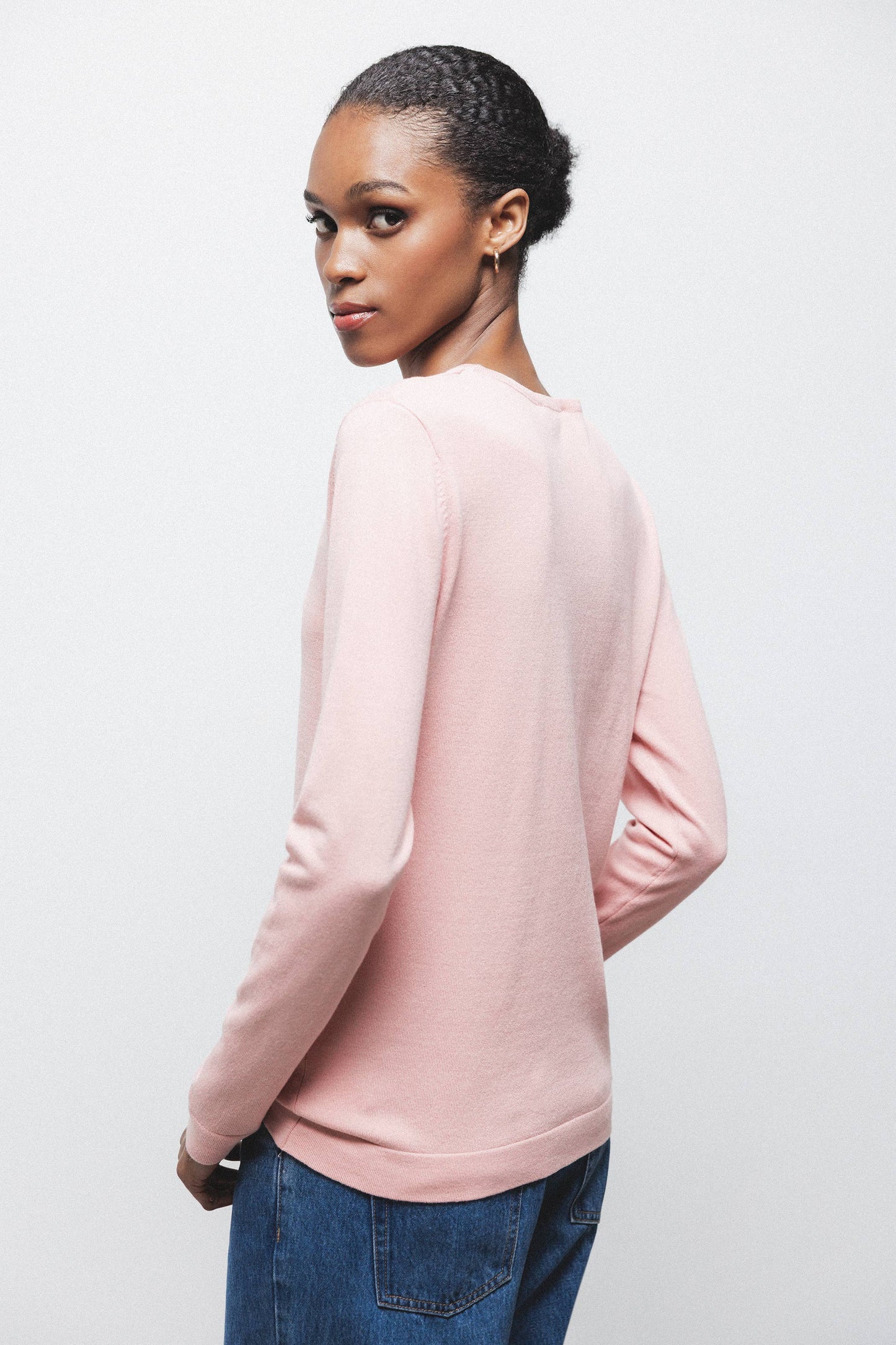 Maglia basic a tinta unita