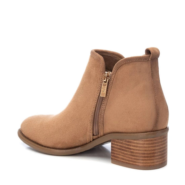 STIVALETTO CAMEL CON ZIP