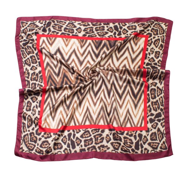 Foulard stampa animalier - Bissoli