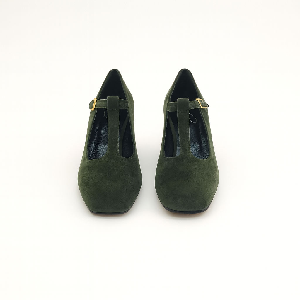 Mary Jane Giò Palma olive green