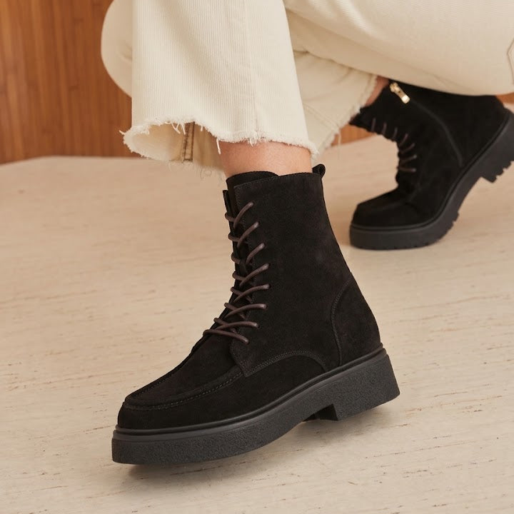 Stivaletti Gioseppo in Camoscio Brown