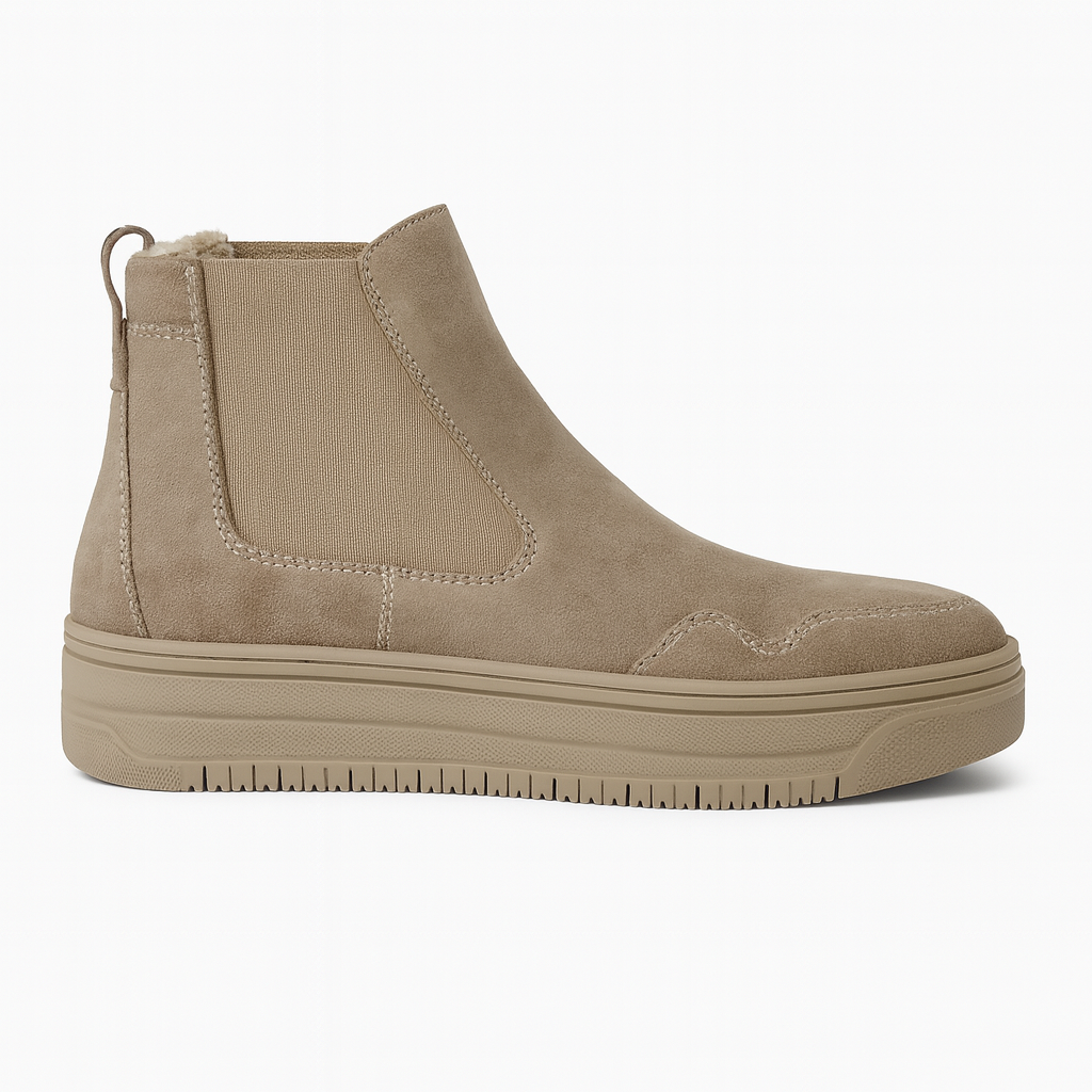 Stivaletto Tamaris modello chelsea taupe