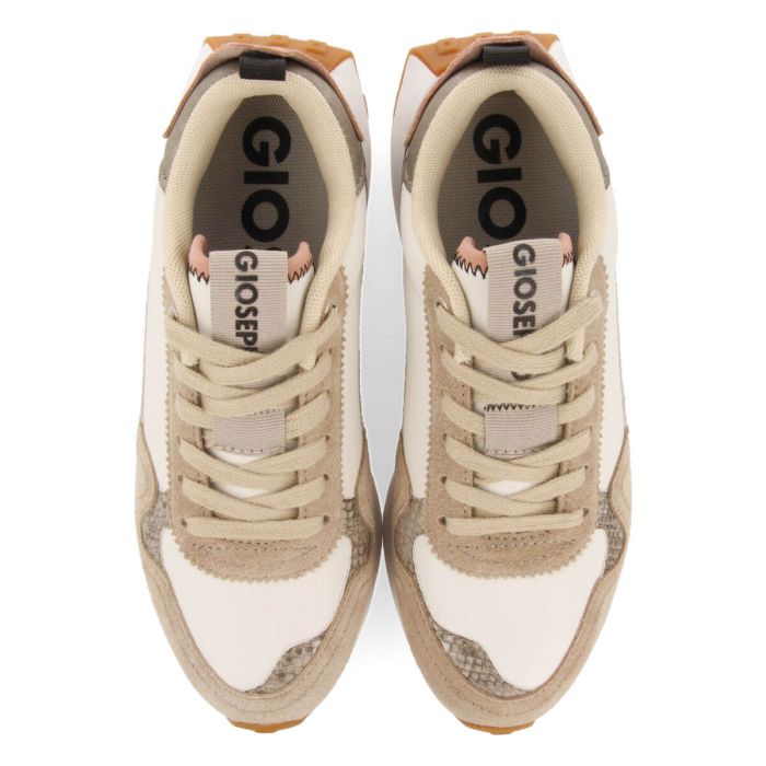 SNEAKERS RETRO BIANCHE CON DETTAGLI PASTELLO DA DONNA KILLIN