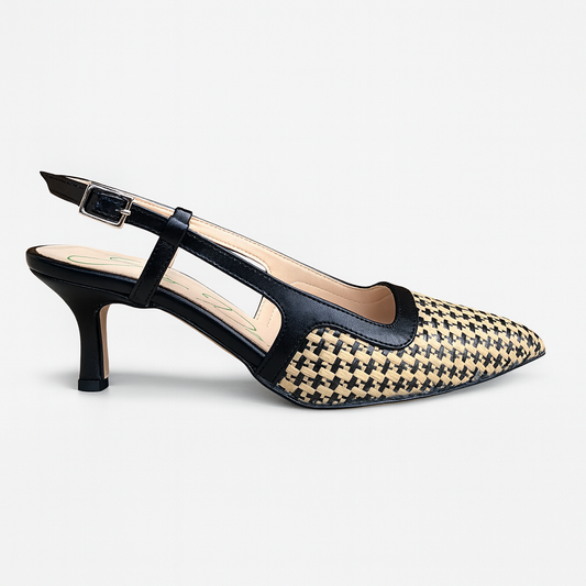 Décolleté etiope nera e beige