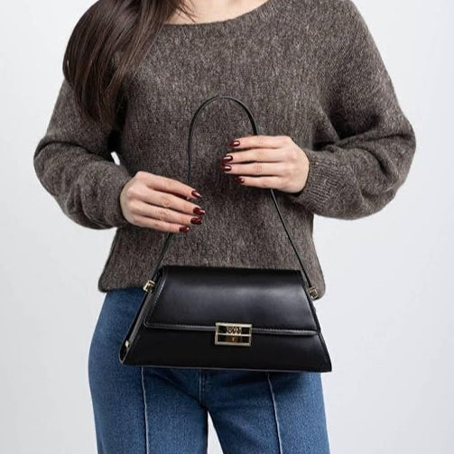 Borsa a spalla nera