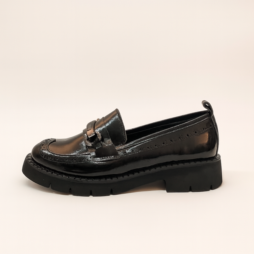 Mocassino con accessorio