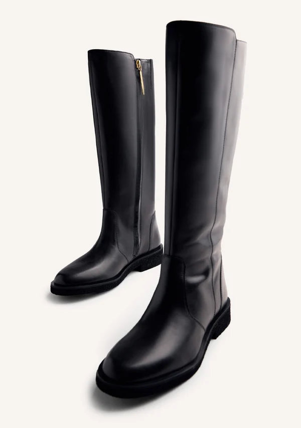 Stivali in pelle Henriette