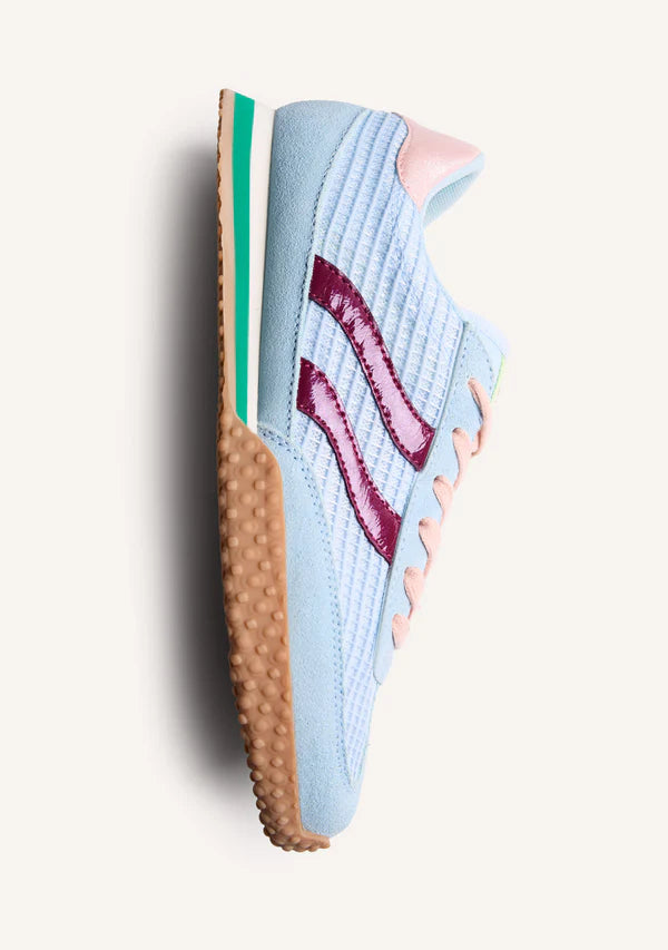 Sneakers in pelle e rete Shake