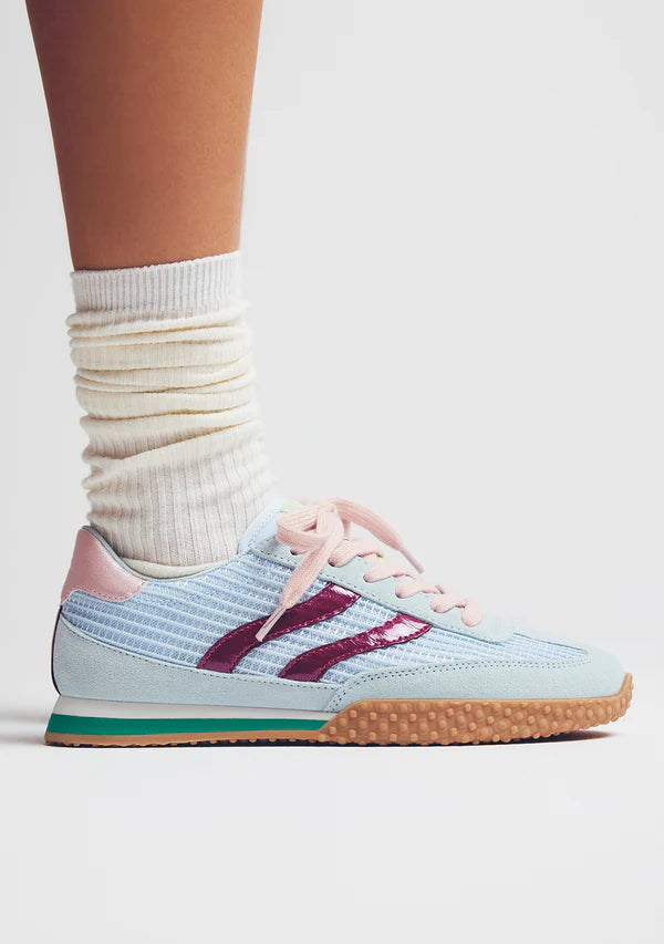 Sneakers in pelle e rete Shake