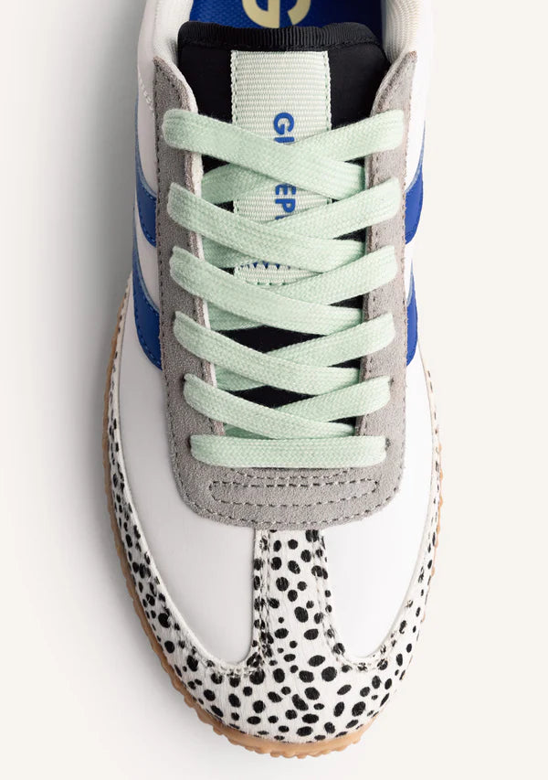 Sneakers pelle stampata animalier Bislig