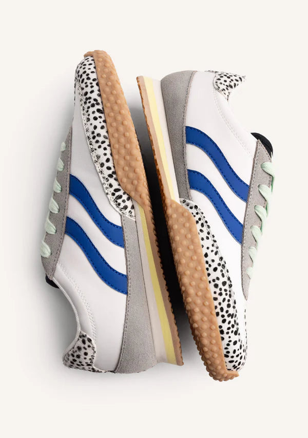 Sneakers pelle stampata animalier Bislig