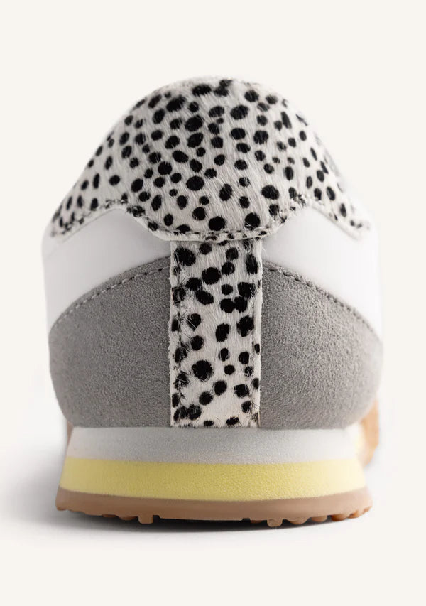 Sneakers pelle stampata animalier Bislig
