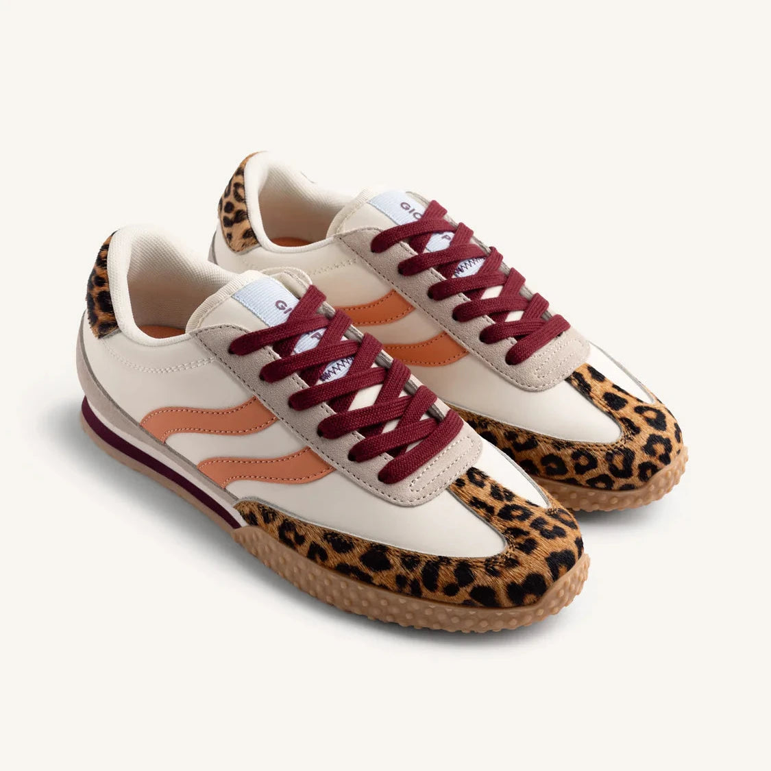 Sneakers pelle stampata animalier  Bislig