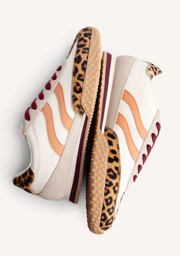 Sneakers pelle stampata animalier  Bislig