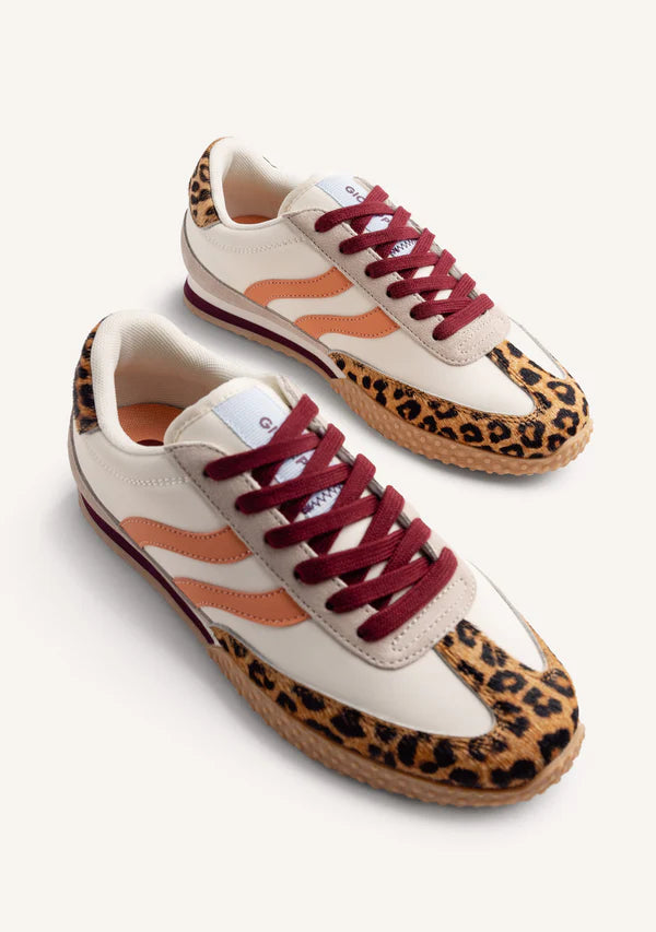 Sneakers pelle stampata animalier  Bislig