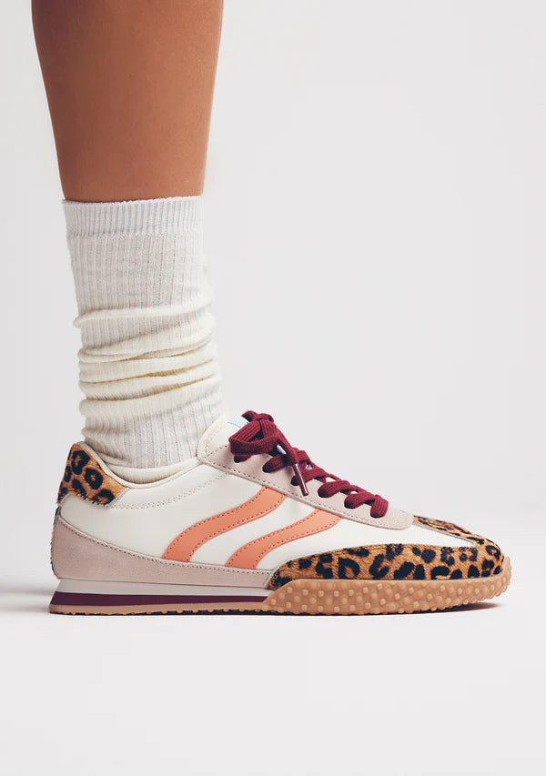 Sneakers pelle stampata animalier  Bislig