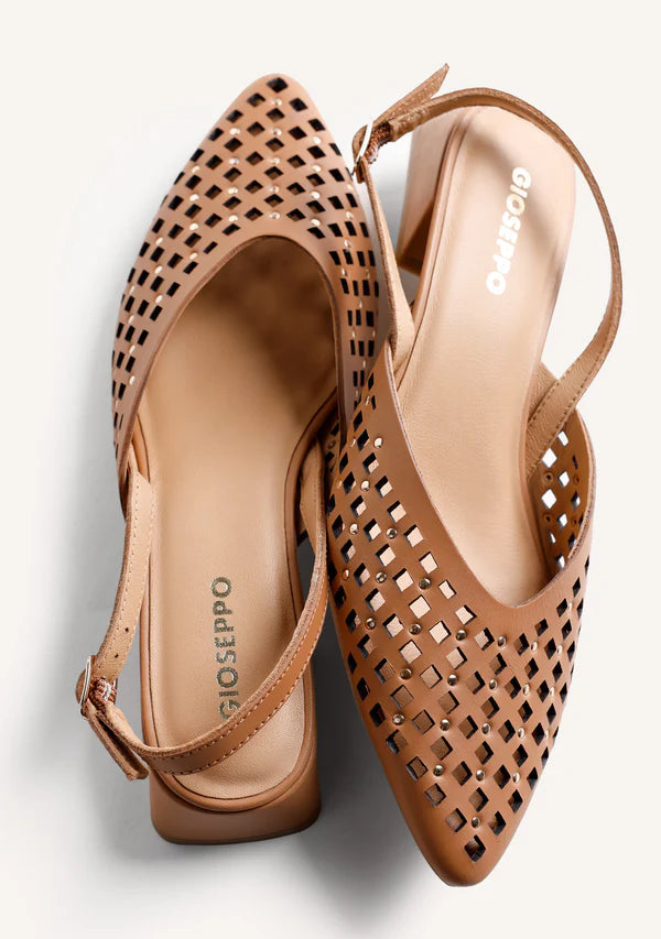 Ballerina in pelle traforata Lagos