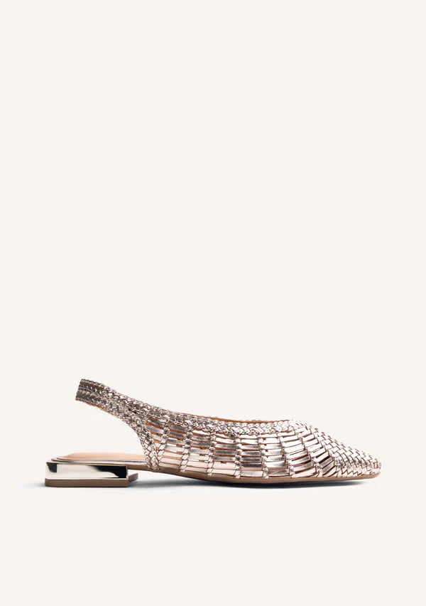 Slingback intrecciato Maipo