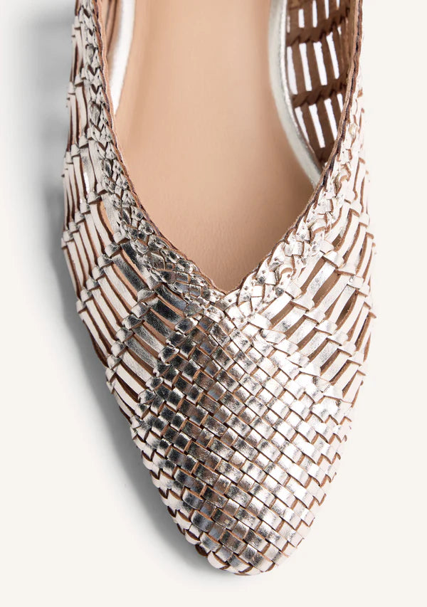 Slingback intrecciato Maipo
