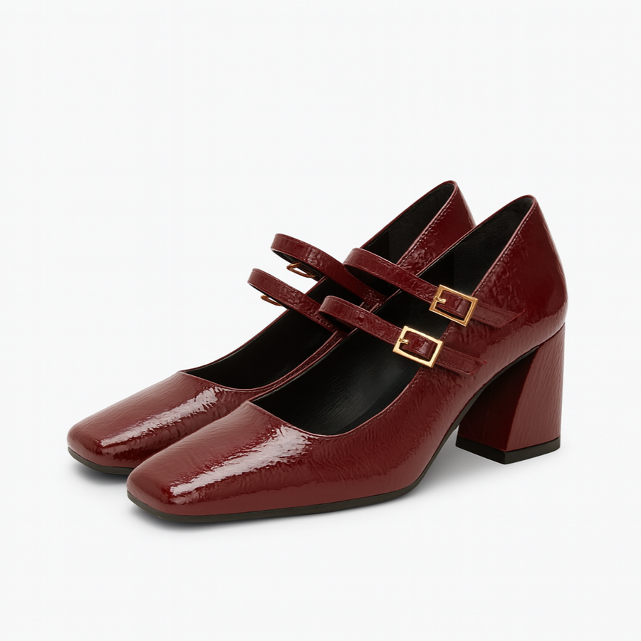 Mary Jane Vienna Bordeaux