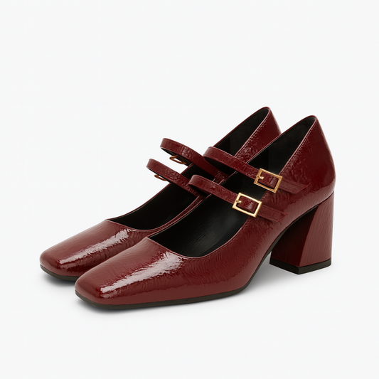 Mary Jane Vienna Bordeaux