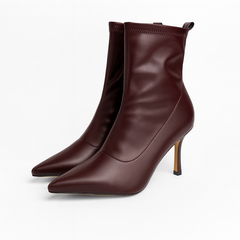 Stivaletto in pelle tacco 7