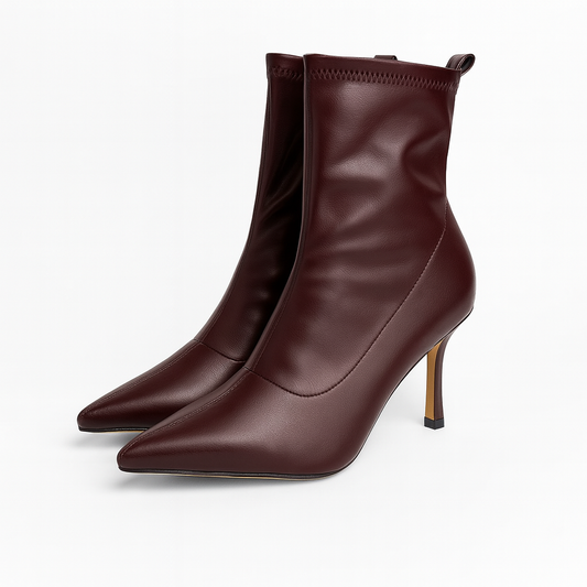 Stivaletto in pelle tacco 7