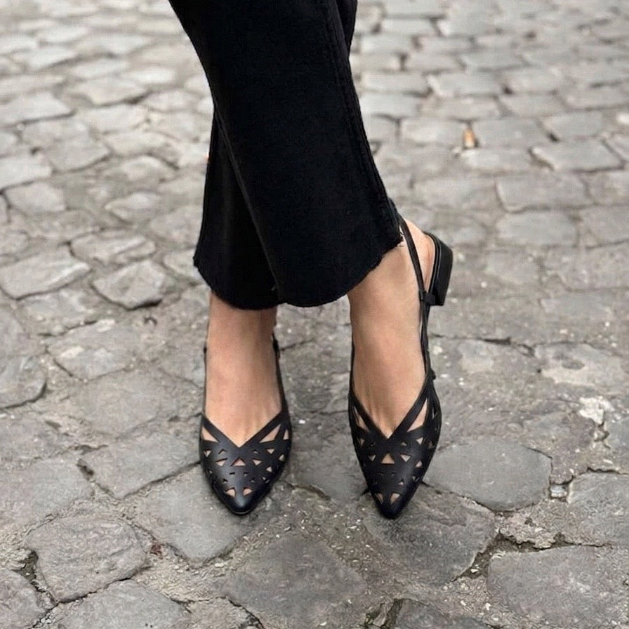 Slingback traforata Gioseppo