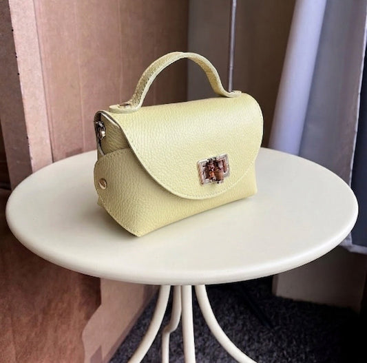 Mini bag IRIS - Butter yellow