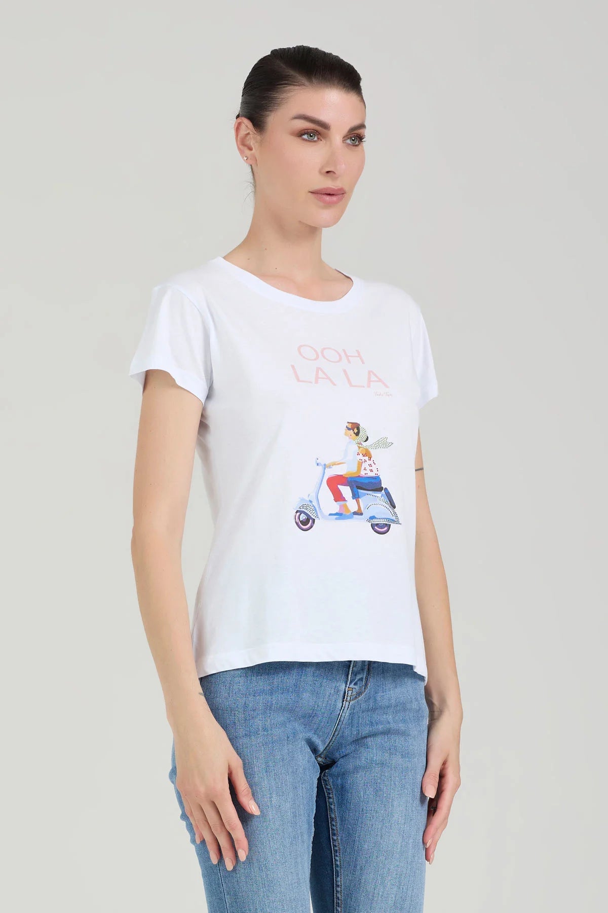 T-shirt stampa vespa