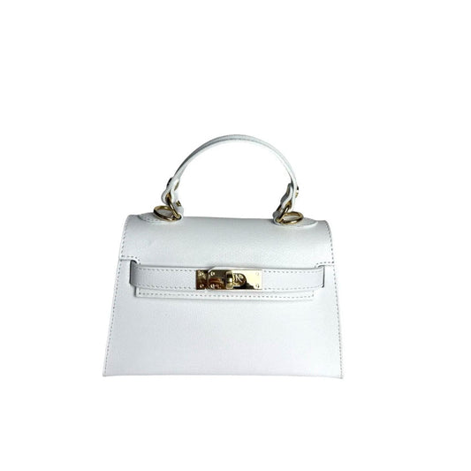 BORSA IN PELLE BIANCA