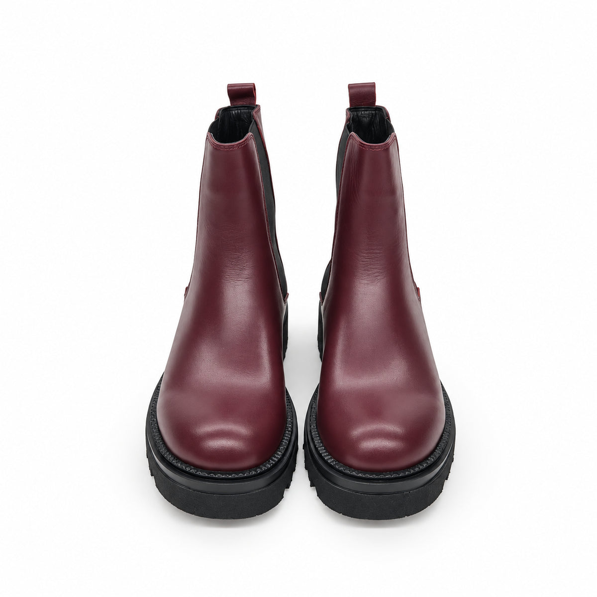 Stivaletto chelsea bordeaux