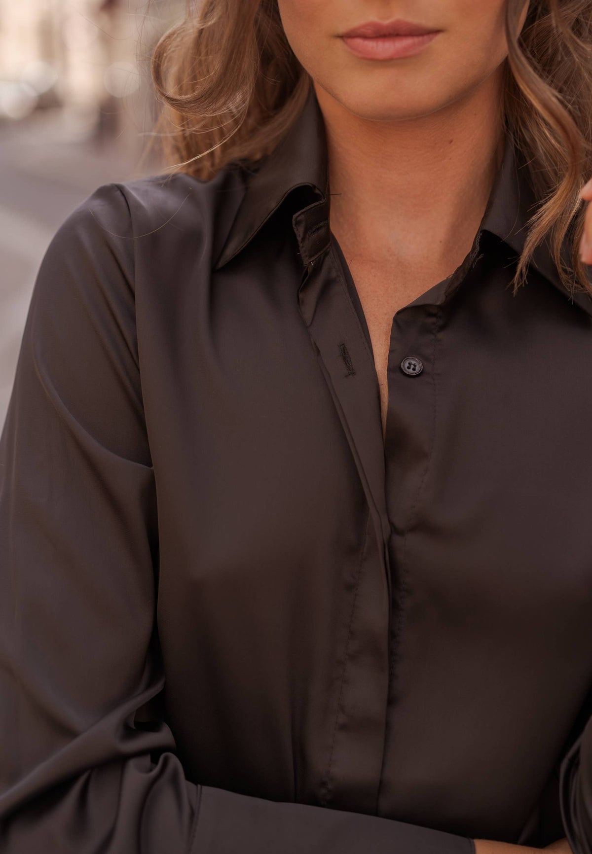 Camicia Léa in raso (S-M-L-XL) FW26 - CK08091