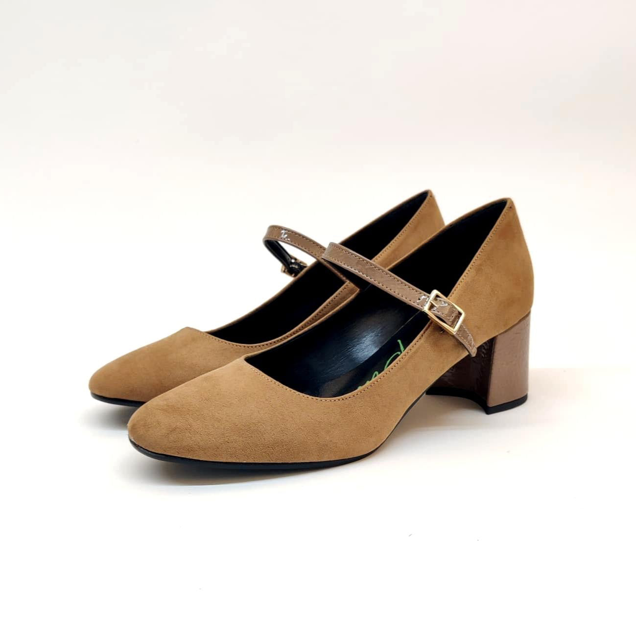 Mary Jane Giò Palma in camoscio