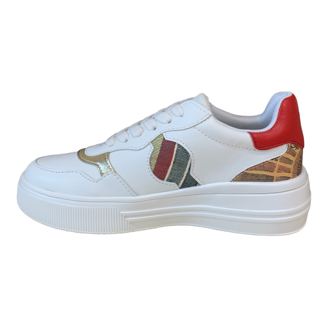 SNEAKERS GATTINONI CON STAMPA PLANETARIA