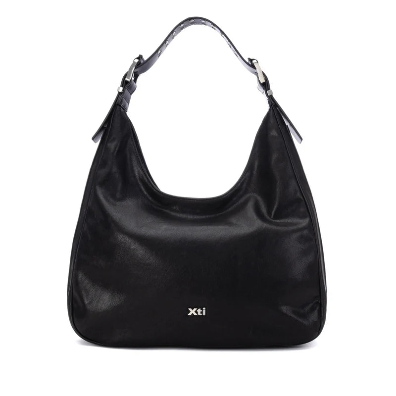 Borsa a spalla con borchie