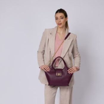 Borsa Jones plum