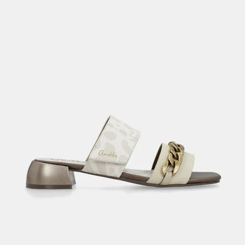 Sabot con tacco e fasce Anekke