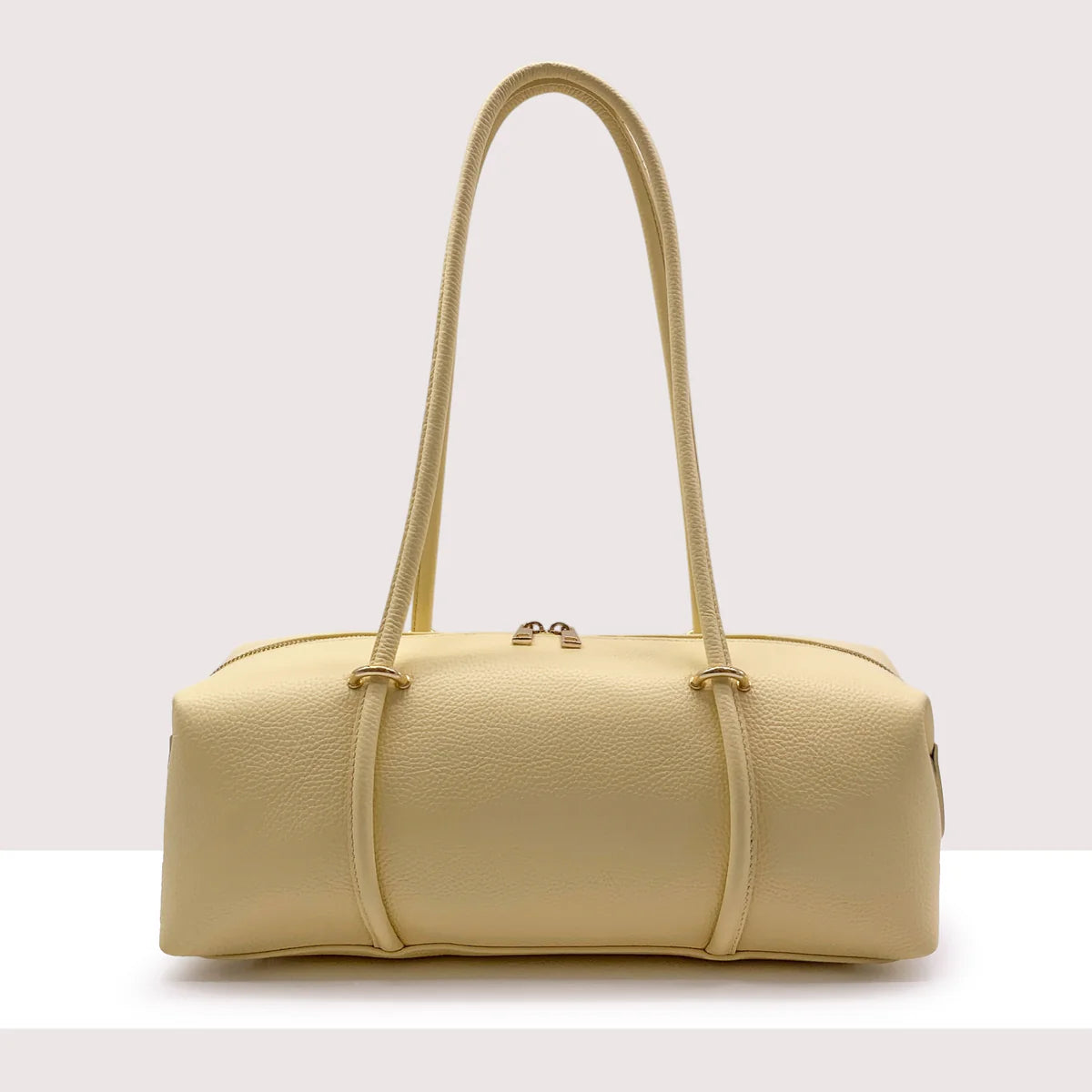 Borsa bowling ALBA - Butter yellow