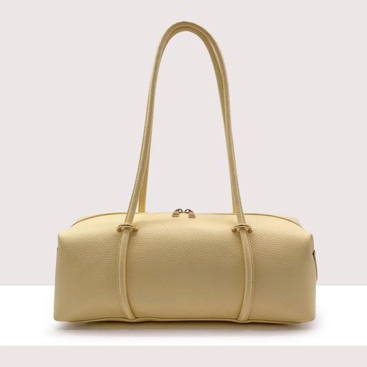 Borsa bowling ALBA - Butter yellow