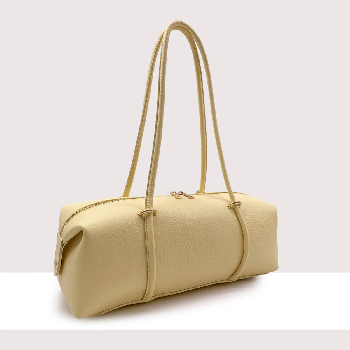 Borsa bowling ALBA - Butter yellow
