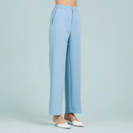 Pantaloni ampi in bistrech
